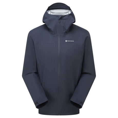 Eclipse Blue Montane Men's Cetus Waterproof Jacket Front
