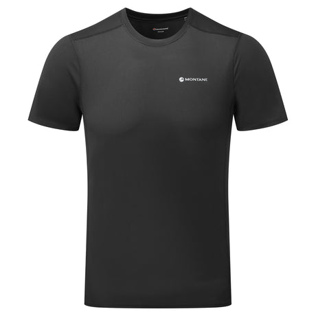 Black Montane Men's Dart Lite T-Shirt Front