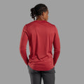 Dark Maple Montane Men's Dart Long Sleeve T-Shirt Model Back