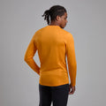 Nagami Orange Montane Men's Dart Long Sleeve T-Shirt Model Back