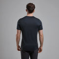 Black Montane Men's Dart T-Shirt Model Back