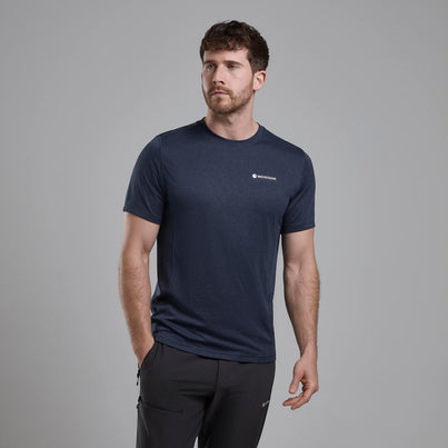 Eclipse Blue Montane Men's Dart T-Shirt Front