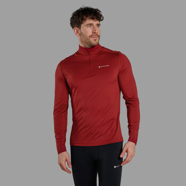 Montane Men's Dart XT Thermal Zip Neck Long Sleeved Top