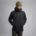 Black Montane Men's Fireball XT Hooded Insulated Jacket Model 4