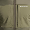 Caper Montane Men's Fury XT Hooded Fleece Jacket Model 4
