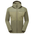 Caper Montane Men's Fury XT Hooded Fleece Jacket Front