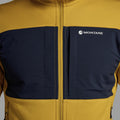 Ginkgo Gold Montane Men's Fury XT Hooded Fleece Jacket Model 3