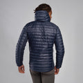 Eclipse Blue Montane Men's Icarus Lite Hooded Jacket Model 3