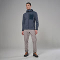 Dark Sky Montane Men's Khamsin Lite Hooded Softshell Jacket Model 3 MKHLHDAS