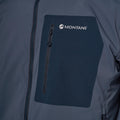 Dark Sky Montane Men's Khamsin Lite Hooded Softshell Jacket Model 5 MKHLHDAS