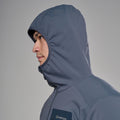 Dark Sky Montane Men's Khamsin Lite Hooded Softshell Jacket Model 7 MKHLHDAS