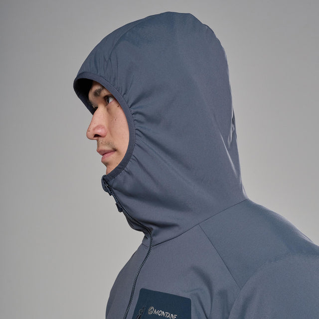 Montane Men's Khamsin Lite Hooded Softshell Jacket