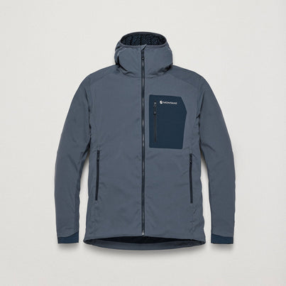 Dark Sky Montane Men's Khamsin Lite Hooded Softshell Jacket Front MKHLHDAS