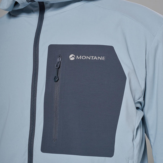 Montane Men's Khamsin Lite Hooded Softshell Jacket