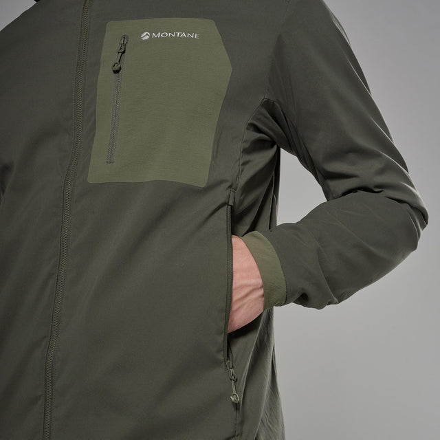 Montane Men's Khamsin Lite Hooded Softshell Jacket