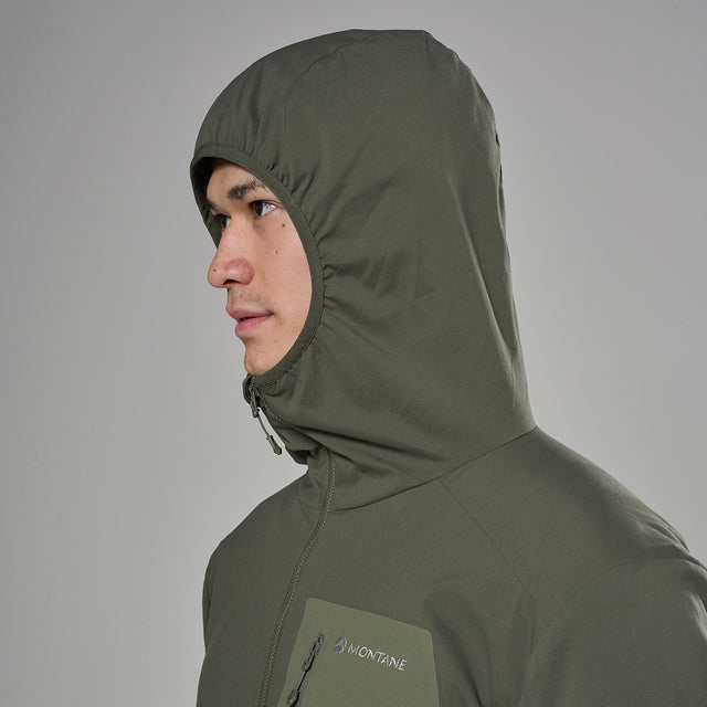Montane Men's Khamsin Lite Hooded Softshell Jacket