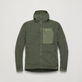 Moss Montane Men's Khamsin Lite Hooded Softshell Jacket Front MKHLHMOS