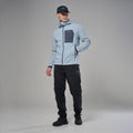 Black Montane Men's Khamsin Lite Softshell Pants Model 3 MKLPRBLA