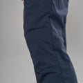 Eclipse Blue Montane Men's Khamsin Lite Softshell Pants Model 6 MKLPRECL