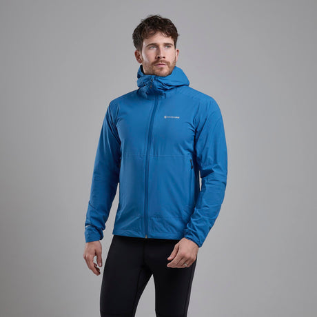 Electric Blue Montane Men's Minimus Lite Waterproof Jacket Front