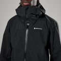 Black Montane Men's Norste Lite Waterproof Jacket Model 4