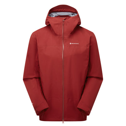 Dark Maple Montane Men's Phase Waterproof Jacket Front