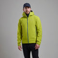 Citrus Spring Montane Men's Phase Lite Waterproof Jacket Model Front