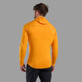 Nagami Orange Montane Men's Protium Lite Hooded Fleece Jacket Model Back