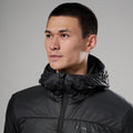 Black Montane Men's Prism Hooded Insulated Jacket Model 4