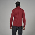Dark Maple Montane Men's Protium Lite Pull On Fleece Model Back