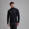 Black Montane Men's Protium Fleece Jacket Model Front