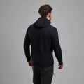 Black Montane Men's Protium XT Hooded Fleece Jacket Model Back