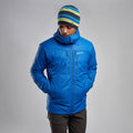 Neptune Blue Montane Men's Respond XT Hooded Insulated Jacket Model 3