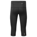 Black Montane Men's Slipstream 3/4 Trail Running Tights Back