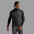 Black Montane Men's Sirocco Lite Hooded Insulated Jacket Model Front