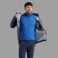 Neptune Blue Montane Men's Sirocco Lite Hooded Insulated Jacket Model 7