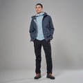 Frost Blue Montane Men's Sirocco Hooded Insulated Jacket Model 3 MSIRHFRO