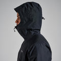 Black Montane Men's Spirit Waterproof Jacket Model 4