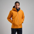 Flame Orange Montane Men's Spirit Waterproof Jacket Model 3