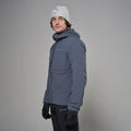 Dark Sky Montane Men's Stratum Hooded Insulated Jacket Model Front MSTRHDAS