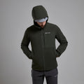 Oak Green Montane Men's Tenacity XT Hooded Softshell Jacket Model 7