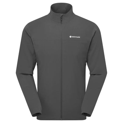 Midnight Grey Montane Men's Tenacity Nano Softshell Jacket Front