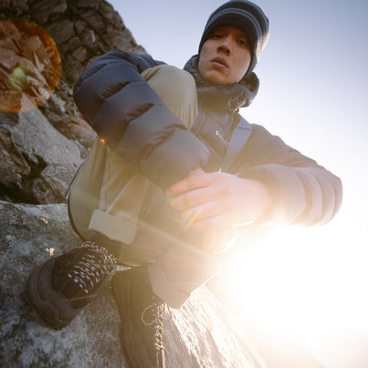 Eclipse Blue Montane Men's Anti-Freeze XT Hooded Down Jacket Front