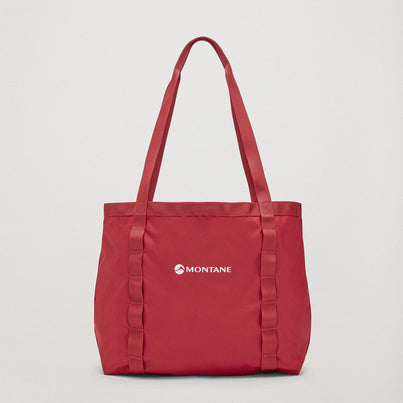Acer Red Montane Tote Bag Front