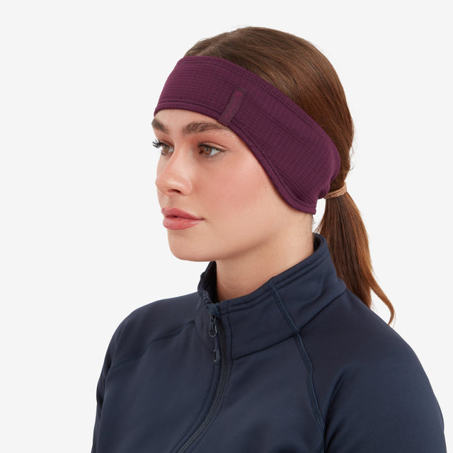Montane Protium Fleece Headband - Saskatoon Berry